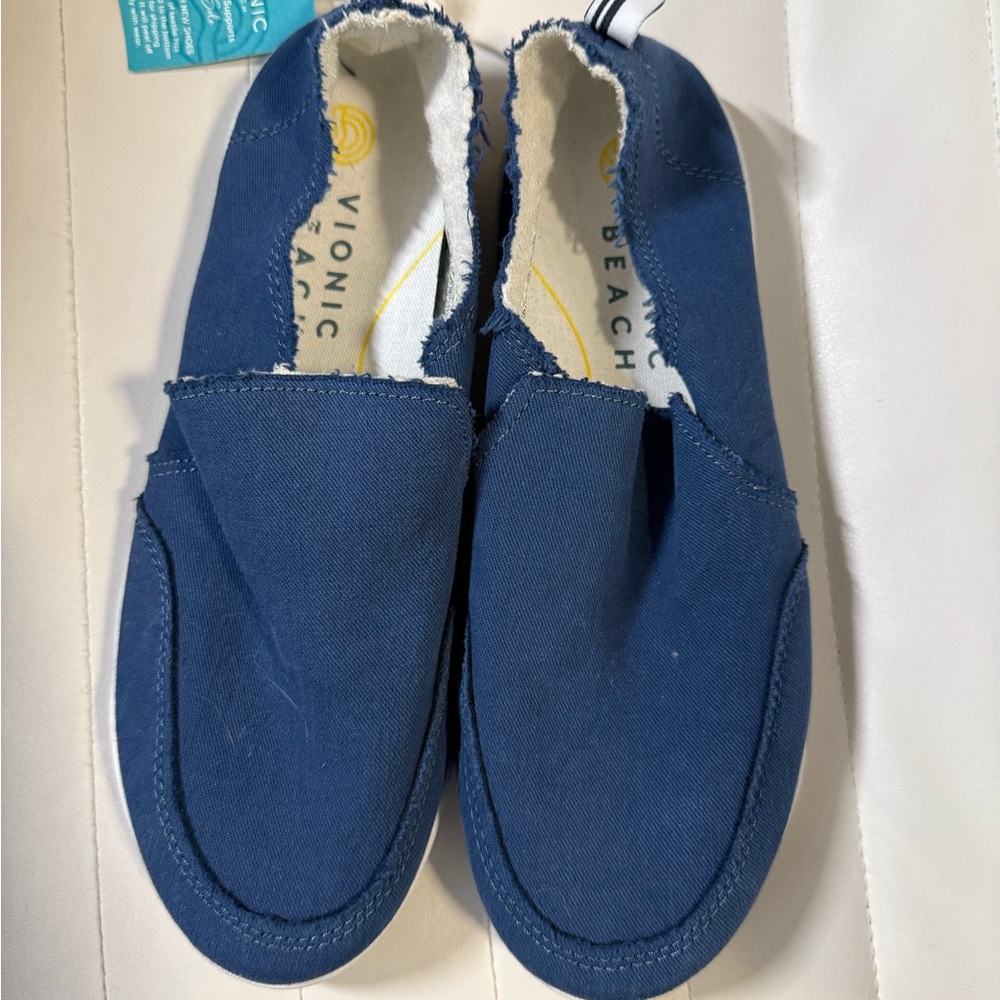 Vionic Beach Navy Malibu Blue Women Sneakers